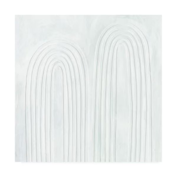 Emma Scarvey 'Dos Arcoiris II' Canvas Art, 24x24, Trademark Fine Art, Mfr#: WAG16635-C2424GG